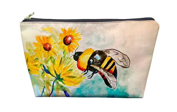 Bee & Flower Pouch 8.5x6