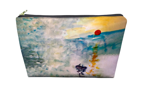 Abstract Sunset Pouch 8.5x6