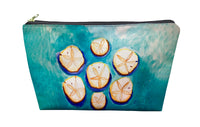 Many Sand Dollars Pouch 8.5x6