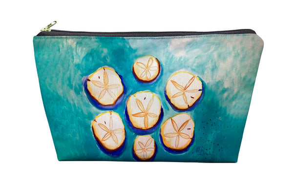 Many Sand Dollars Pouch 8.5x6