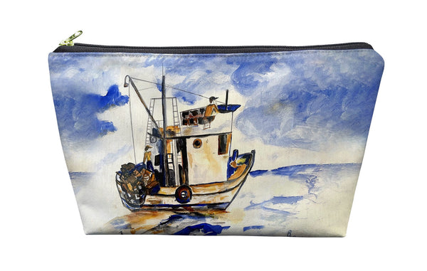 Fishing Boat III Pouch 8.5x6