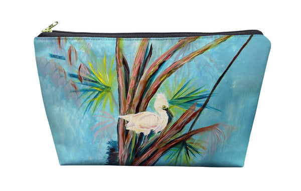 Roosting Egret Pouch 8.5x6