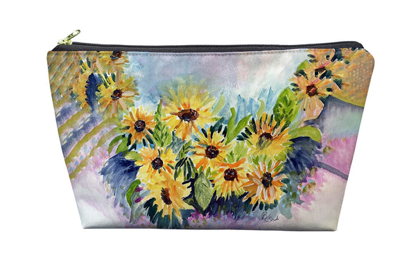 Betsy's Black Eyed Susans Pouch 8.5x6