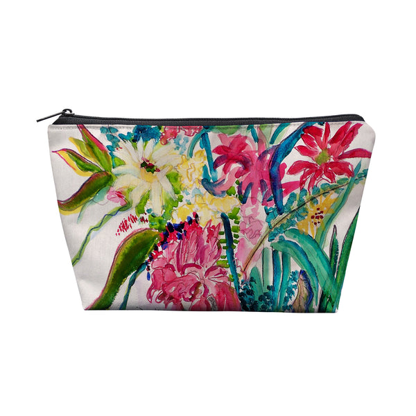 Multi Florals Pouch 8.5x6