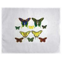 Green Butterflies Place Mat Set of 4