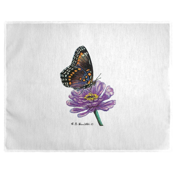 Red Spotted Purple Butterfly Place Mat Set of 4