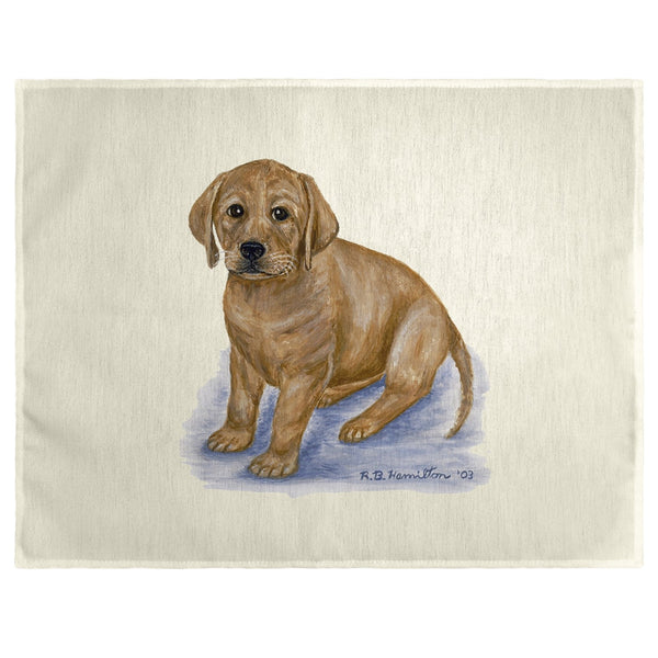 Yellow Lab Place Mat Set of 4