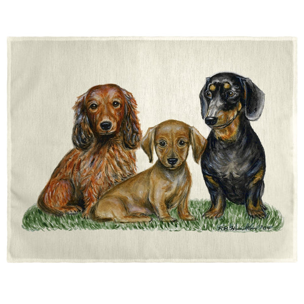 Dachshunds Dogs Place Mat Set of 4
