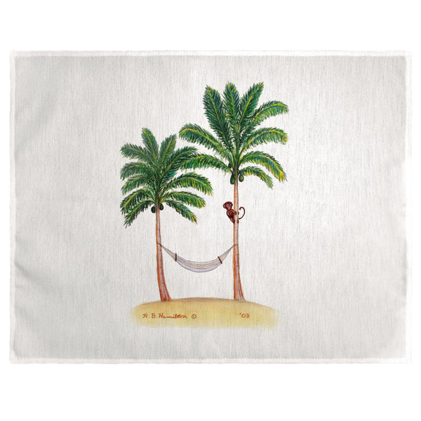 Palm Trees & Monkey Place Mat Set of 4