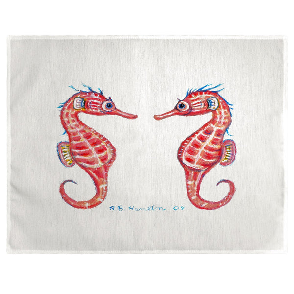 Seahorses Mirrored Place Mat Set of 4
