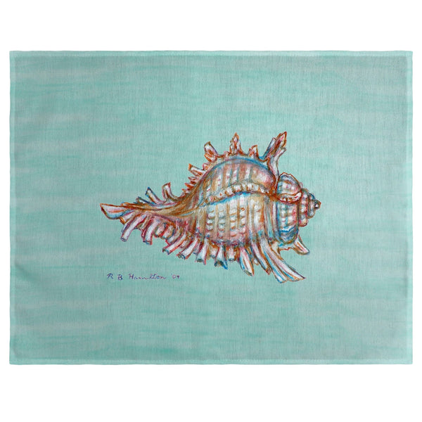 Conch - Teal Place Mat Set of 4