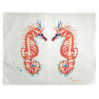 Coral Sea Horses Place Mat Set of 4