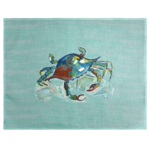 Betsy's Crab on Teal Place Mat Set of 4