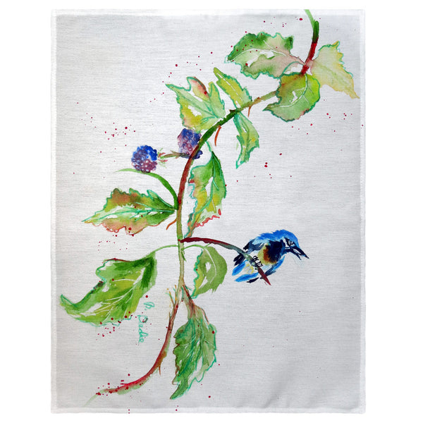 Birds and Blackberries Place Mat Set of 4