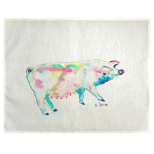 Pink Pig Place Mat Set of 4