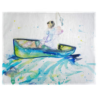 Boy in Boat Place Mat Set of 4