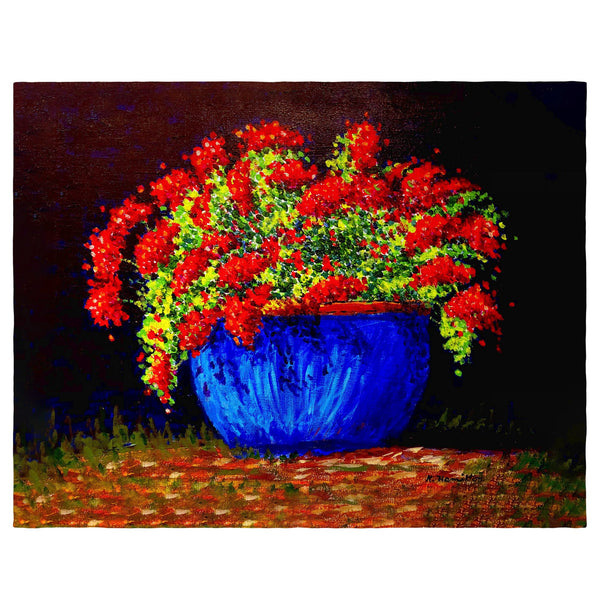 Potted Geraniums Place Mat Set of 4