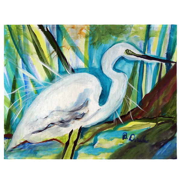 Betsy's Great Egret Place Mat Set of 4