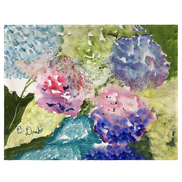 Pink & Purple Hydrangeas Place Mat Set of 4
