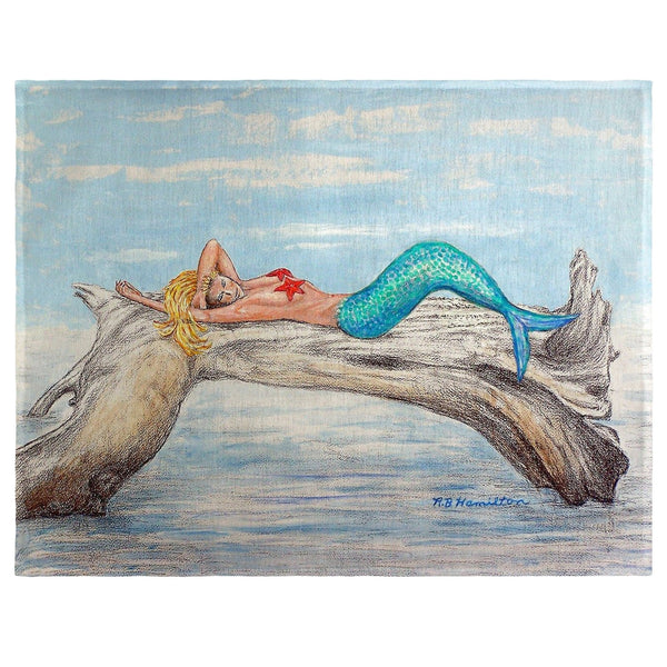 Mermaid on Log Place Mat Set of 4