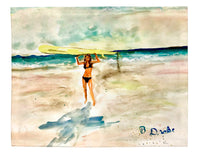 Surfer Girl II Place Mat Set of 4