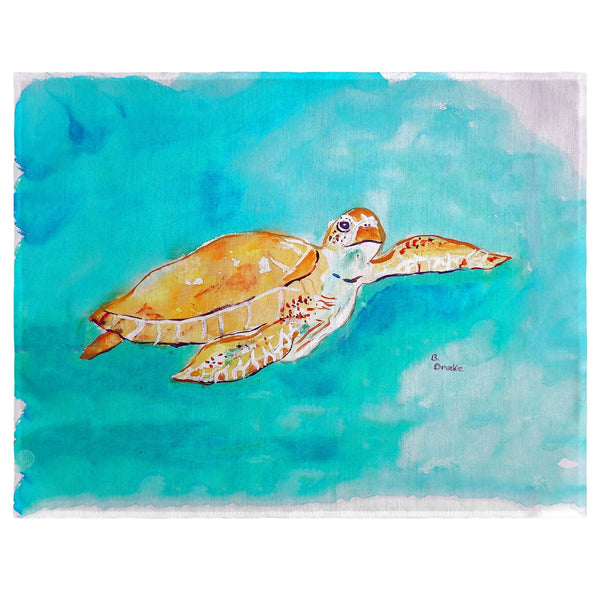 Brown Sea Turtle Place Mat Set of 4