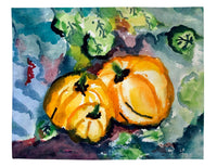 Three Pumpkins Place Mat Set of 4