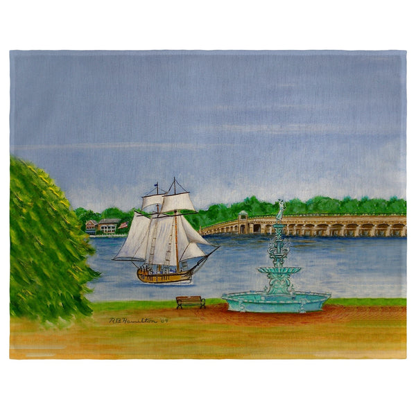 Chestertown, MD College Place Mat Set of 4