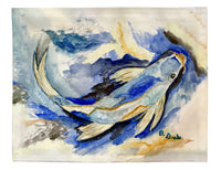 Betsy's Blue Koi Place Mat Set of 4