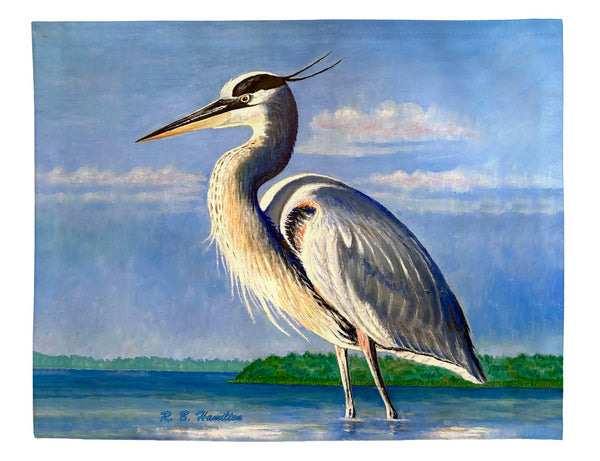 Big Blue Heron Place Mat Set of 4