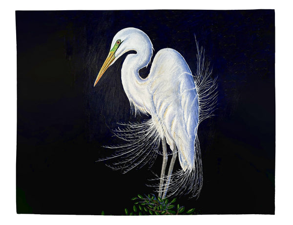 Breeding Egret Place Mat Set of 4