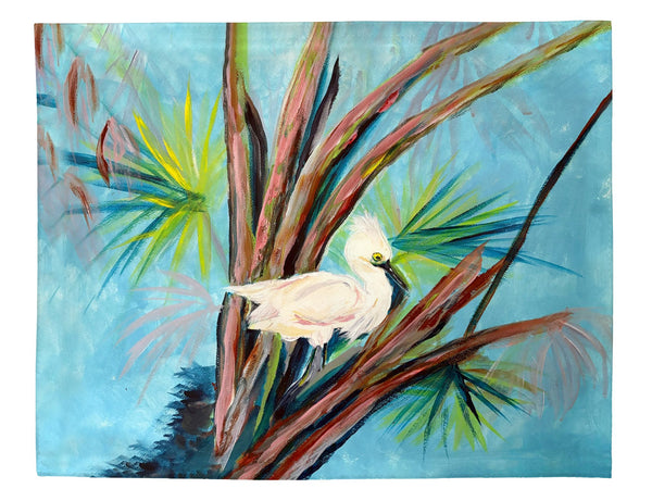 Roosting Egret Place Mat Set of 4