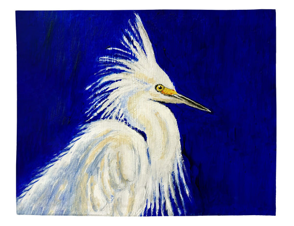 Egret Bad Hair Day Place Mat Set of 4