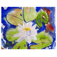 Lily Pad Flower Place Mat Set of 4