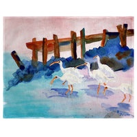 White Ibises Place Mat Set of 4