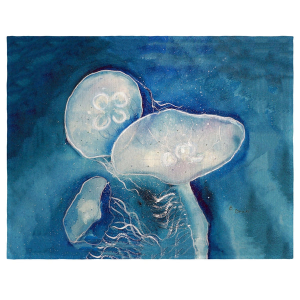 Blue Jellyfish Place Mat Set of 4