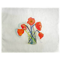 Poppies in Vase Place Mat Set of 4