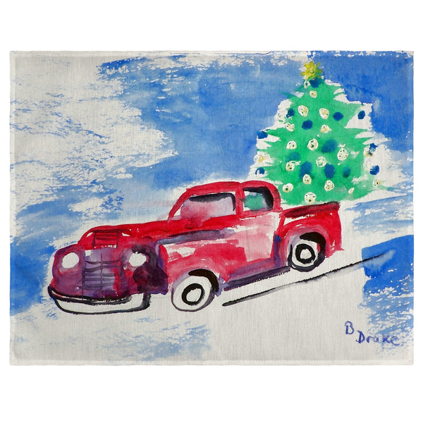Truck & Tree  Place Mat Set of 4