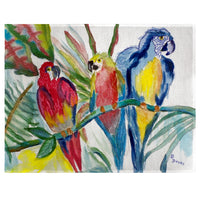 Parrot Family Place Mat Set of 4