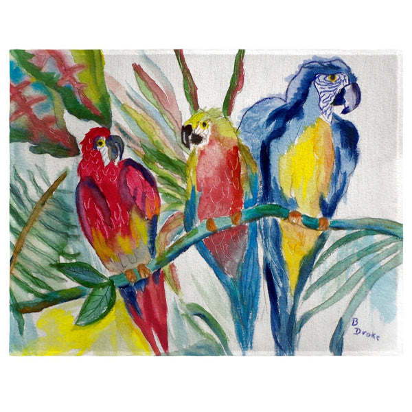 Parrot Family Place Mat Set of 4