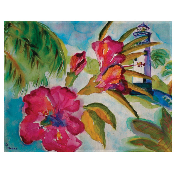 Lighthouse and Florals Place Mat Set of 4