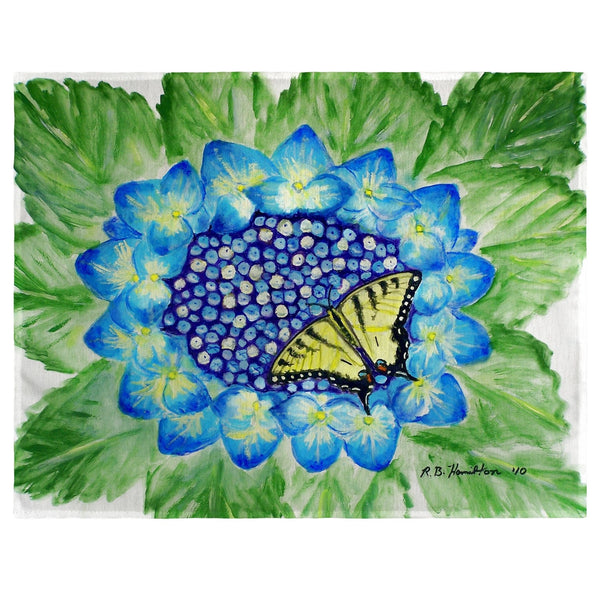 Hydrangea and Butterfly Place Mat Set of 4
