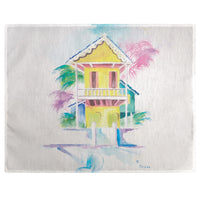 W. Palm Hut Yellow Place Mat Set of 4