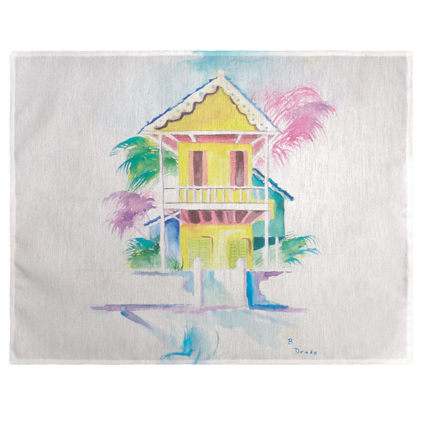 W. Palm Hut Yellow Place Mat Set of 4