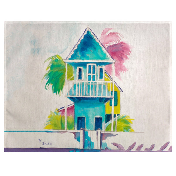 W. Palm Hut Blue Place Mat Set of 4