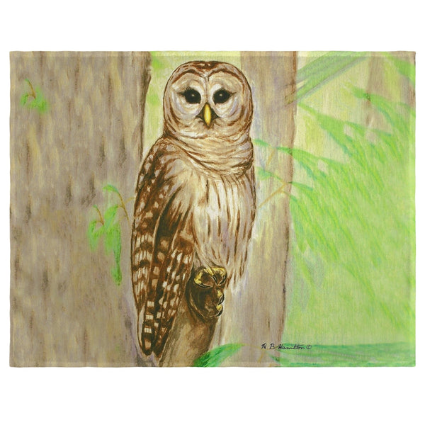 Barn Owl Place Mat Set of 4