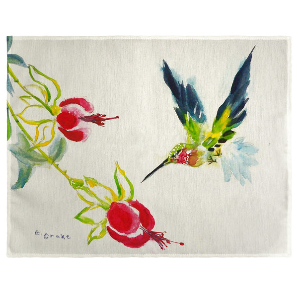 Betsy's Hummingbird Place Mat Set of 4