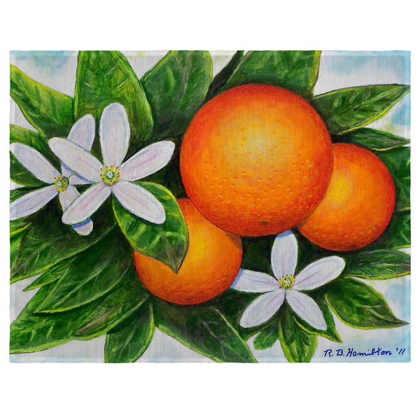 Orange Place Mat Set of 4