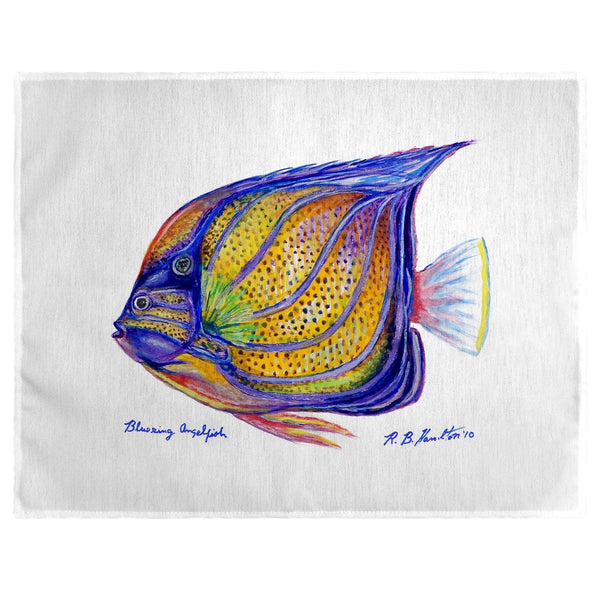Blue Ring Angelfish Place Mat Set of 4