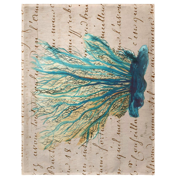 Blue Coral Beige Place Mat Set of 4